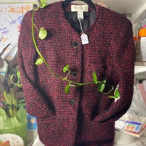 Never worn Red & Black Blazer